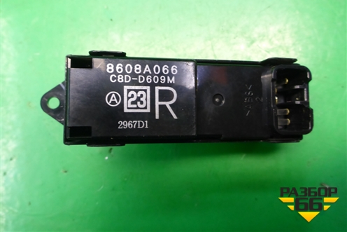 Кнопка стеклоподъёмника (задняя правая) (8608A066) для Mitsubishi Lancer-X с 2007г