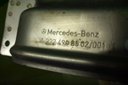 Насадка на глушитель (левая) (A2224908502) для Mercedes Benz S-Klass W222 с 2013-2020г