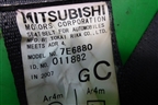 Ремень безопасности задний центральный (7E6880) для Mitsubishi Lancer-X с 2007г