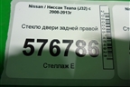 Стекло двери задней правой (штатная тонировка) для Nissan Teana (J32) с 2008-2013г