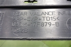 Накладка заднего бампера (под парктроник) (BJ3M17F879B) для Land Rover Range Rover Evoque с 2011-2018г