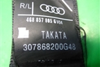 Ремень безопасности задний правый (4G8857805G) для Audi A6 (C7) с 2011-2018г