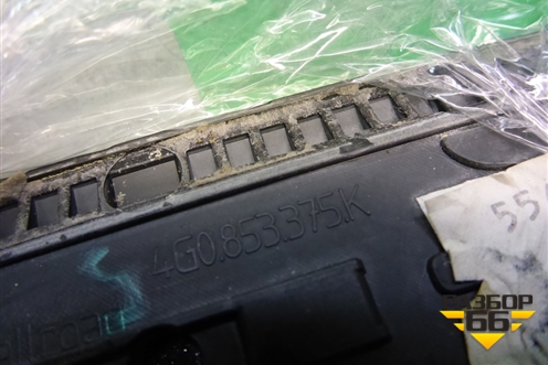 Накладка порога внутренняя заднего левого (в проём) (4G0853375K) для Audi A6 (C7) с 2011-2018г