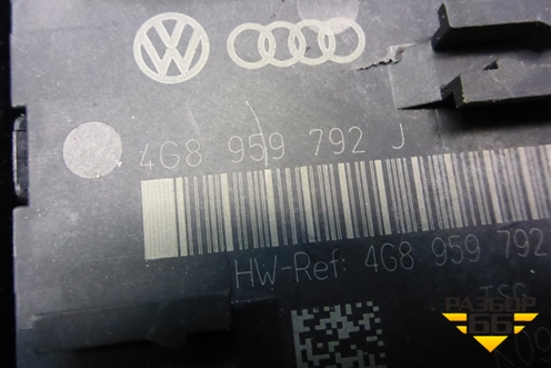 Блок комфорта (в дверь) (4G8959792J) для Audi A6 (C7) с 2011-2018г