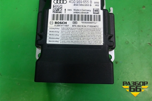 Блок управления AIR BAG (4G0959655B) для Audi A6 (C7) с 2011-2018г