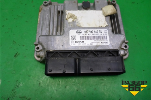 Блок управления двигателем (1.4л CAX МКПП) (03C906016BS) для Volkswagen Jetta с 2010-2019г