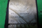 Ремень безопасности задний правый (5C6857806D) для Volkswagen Jetta с 2010-2019г