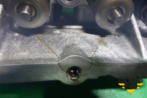 Головка блока цилиндров (1.4л BUD) (036103373AM) для Skoda Octavia (А5) с 2004-2013г