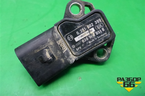 Датчик абсолютного давления (1.4л CAX) (038906051B) для Volkswagen Jetta с 2010-2019г
