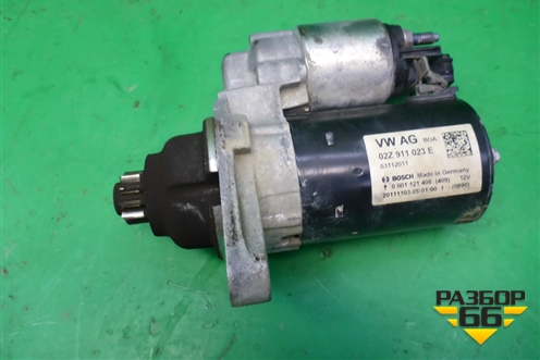Стартер (1.4л CAX МКПП) (02Z911023E) для Volkswagen Jetta с 2010-2019г
