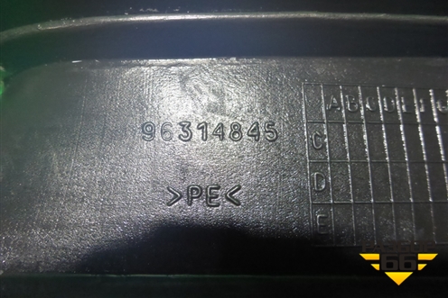 Воздуховод отопителя (96314845) для Daewoo Matiz с 1998-2015г