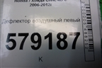 Дефлектор воздушный левый (77620SNA) для Honda Civic 4D с 2006-2012г