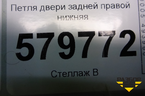 Петля двери задней правой нижняя для Ravon R2 с 2016г