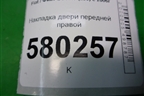 Накладка двери передней правой (карман) (1305803070) для Fiat Ducato (250) с 2006г
