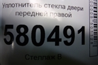 Уплотнитель стекла двери передней правой (575837431) для Skoda Karoq с 2017г