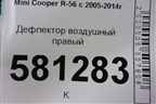 Дефлектор воздушный правый для Mini Cooper R56 с 2005-2014г