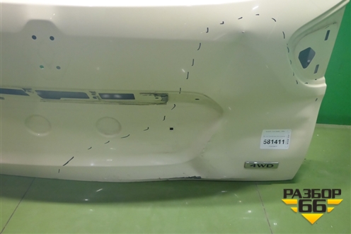 Дверь багажника без стекла (901002357R) для Renault Kaptur с 2016г