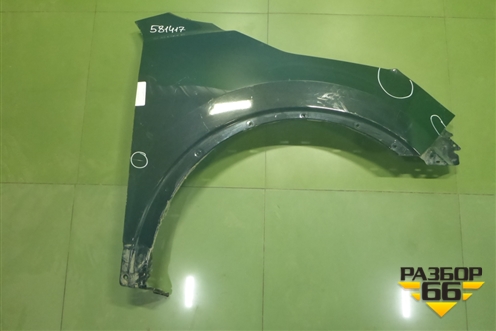 Крыло переднее правое (F31004EAMB) для Nissan Qashqai (J11E) с 2013г