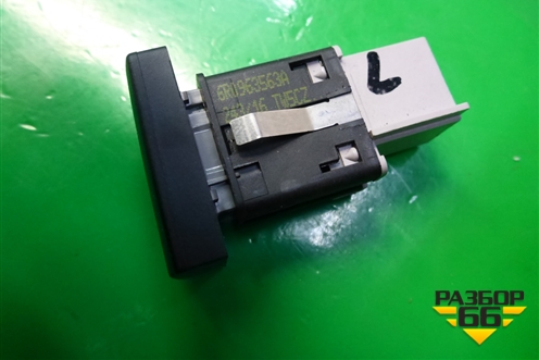 Кнопка обогрева сидений (левая) (6R0963563B) для Volkswagen Polo (седан) с 2010г