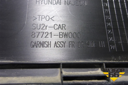 Накладка двери передней левой (87721BW000) для Hyundai Creta с 2021г