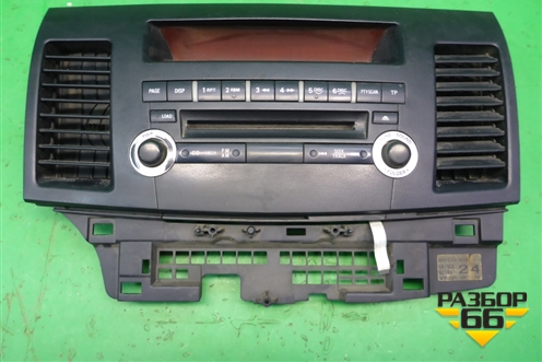 Магнитола (панель управления) (8002A378XA) для Mitsubishi Lancer-X с 2007г
