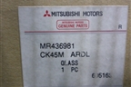 Стекло двери задней левой (новое) (MR436981) для Mitsubishi Pajero/Montero с 2007г