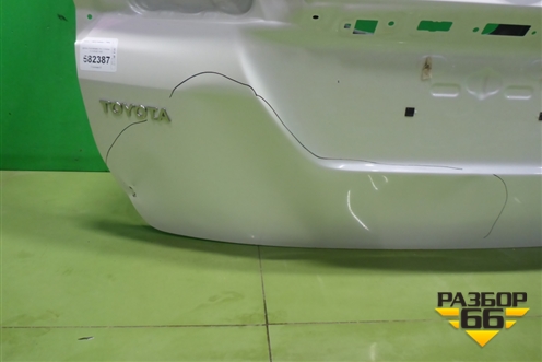 Дверь багажника без стекла (670050K150) для Toyota Fortuner с 2016г