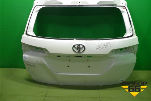 Дверь багажника без стекла (670050K150) для Toyota Fortuner с 2016г