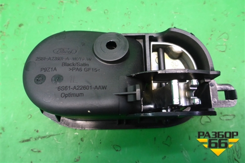 Ручка внутренняя двери задней левой (6S61A22601AAW) для Ford Fusion с 2002г