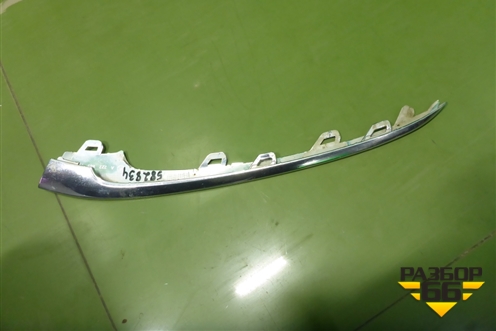 Накладка переднего бампера левая (A2228857700) для Mercedes Benz S-Klass W222 с 2013-2020г