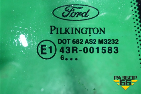 Стекло двери задней левой форточка для Ford Fusion с 2002г