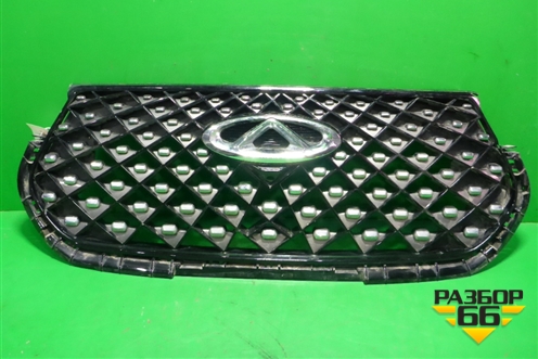 Решетка радиатора (под камеру) (602001387AA) для Chery Tiggo 7 Pro с 2019г (Тиго 7 Про)