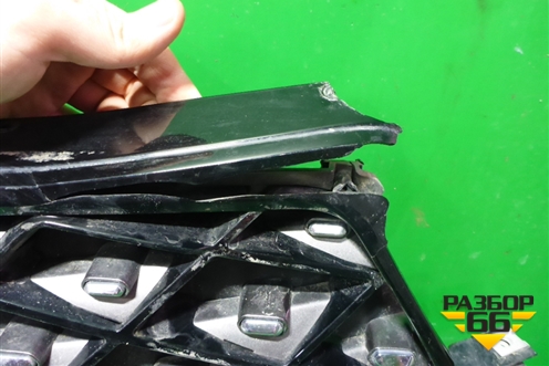 Решетка радиатора (под камеру) (602001387AA) для Chery Tiggo 7 Pro с 2019г (Тиго 7 Про)