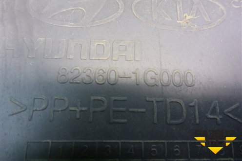 Обшивка двери передней правой под механику (823601G000) для Kia Rio с 2005-2011г