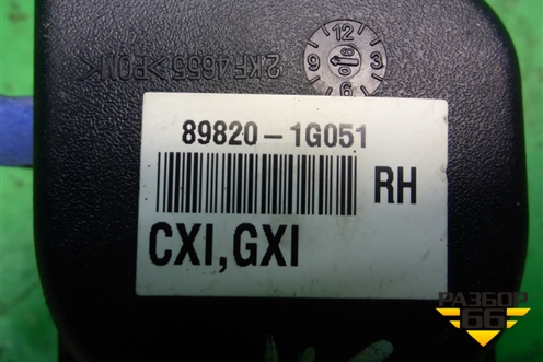 Ремень безопасности задний правый (898201G051) для Kia Rio с 2005-2011г