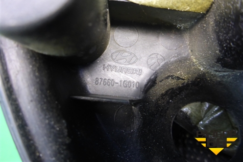 Накладка двери передней правой уголок (мех.зеркало) (876601G010) для Kia Rio с 2005-2011г