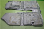 Покрытие напольное (седан) для Kia Rio с 2005-2011г