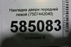Накладка двери передней левой (7507442040) для Toyota Rav-4 с 2018г