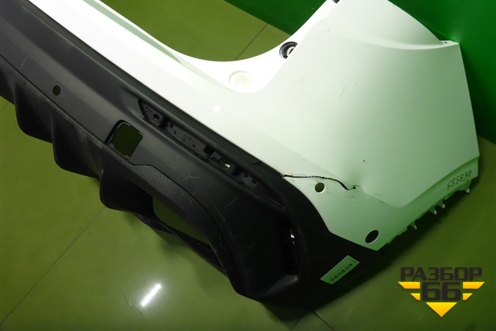 Бампер задний (под парктроник) (6600247097) для Geely Coolray с 2019-2025г