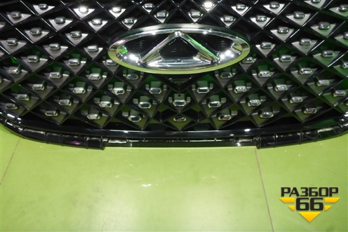 Решетка радиатора (под камеру) (602001387AA) для Chery Tiggo 7 Pro с 2019г (Тиго 7 Про)