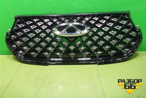 Решетка радиатора (под камеру) (602001387AA) для Chery Tiggo 7 Pro с 2019г (Тиго 7 Про)