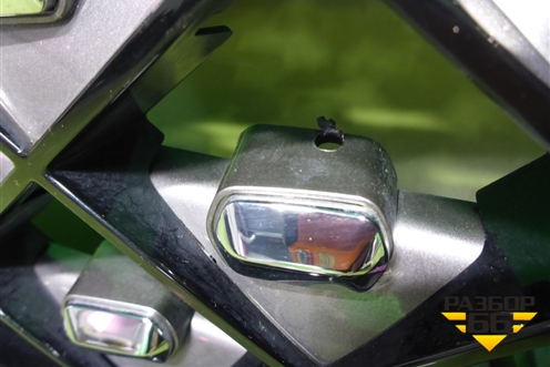 Решетка радиатора (под камеру) (602001387AA) для Chery Tiggo 7 Pro с 2019г (Тиго 7 Про)