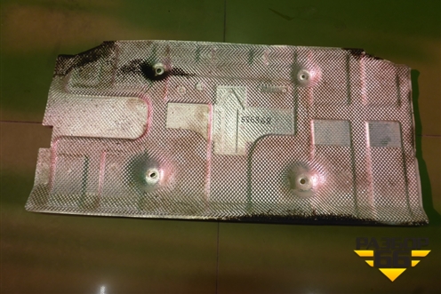 Экран тепловой (глушителя) (74772JD00A) для Nissan Qashqai (J11E) с 2013г