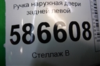 Ручка наружная двери задней левой (8200869055) для Renault Logan с 2004-2015г
