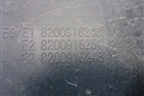 Обшивка двери задней левой под механику (после 2009г) (8200916246) для Renault Logan с 2004-2015г