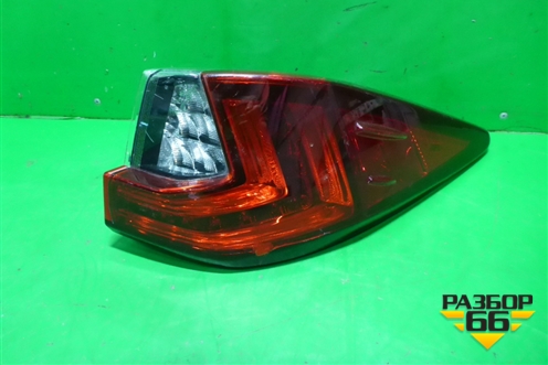 Фонарь задний наружный правый (до 2019г Led) (8155148370) для Lexus RX 350 c 2015г