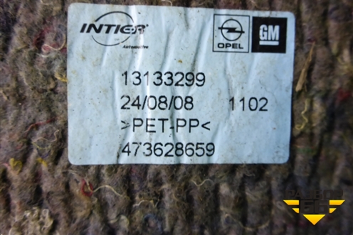 Ящик инструментальный в багажник (левый) (13133299) для Opel Meriva с 2003-2010г