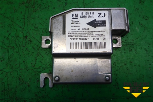 Блок управления AIR BAG (13158712) для Opel Meriva с 2003-2010г