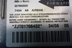 Блок управления AIR BAG (13158712) для Opel Meriva с 2003-2010г