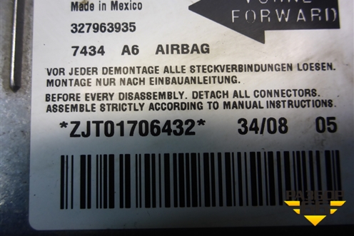 Блок управления AIR BAG (13158712) для Opel Meriva с 2003-2010г